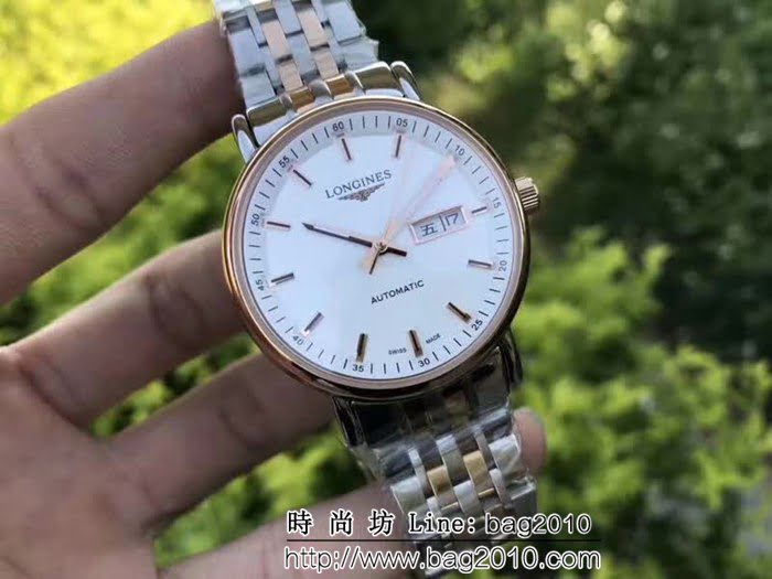 LONGINES浪琴 最新實拍 精緻款男士腕表 WSS1674